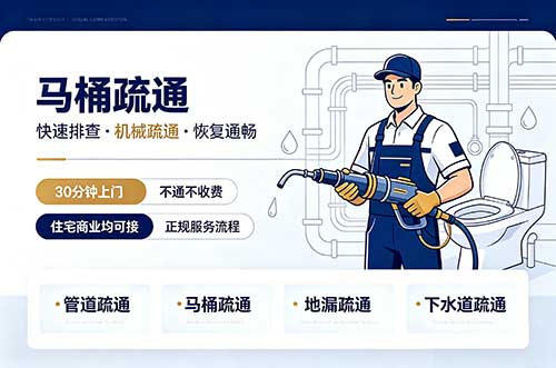 大丰马桶疏通