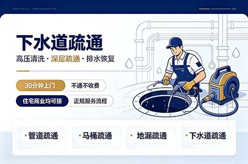 大丰下水道疏通