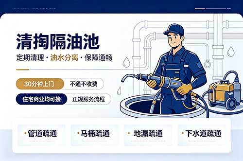 大丰清掏隔油池